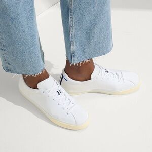 Rothy's The Lace Up White‎ Sneaker Size 8